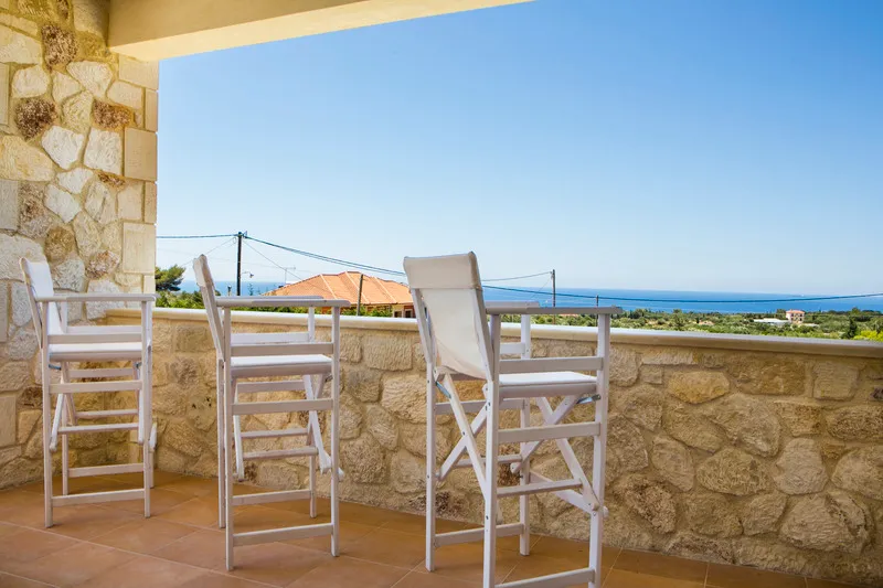 Terrace, Villa Ydria, Kefallinia