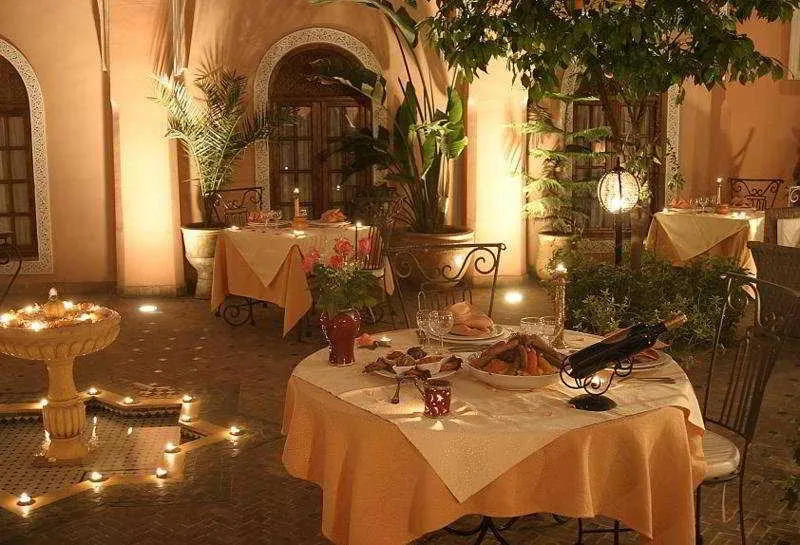Restaurant, Riad Amina, Marrakech