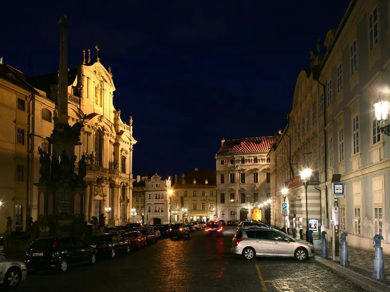 General view, Little Town budget hotel, Prague