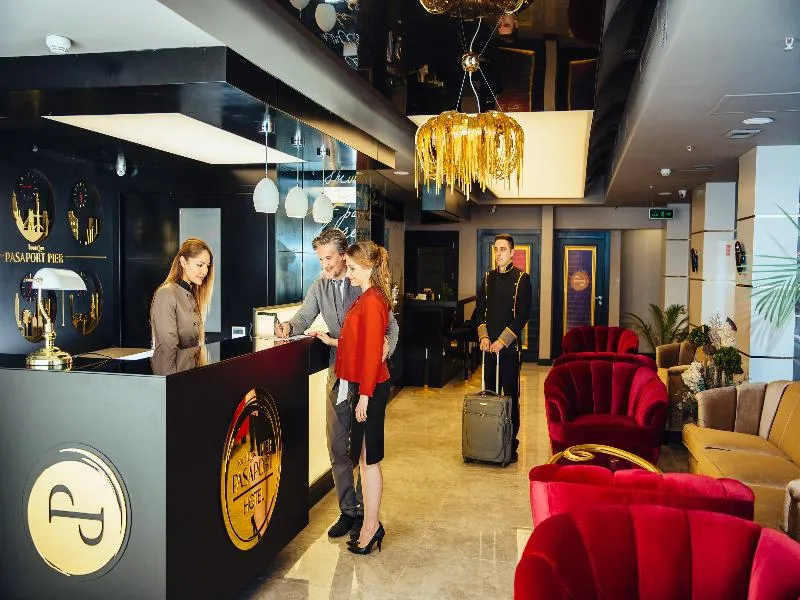 Lobby, Pasaport Pier Hotel, Izmir