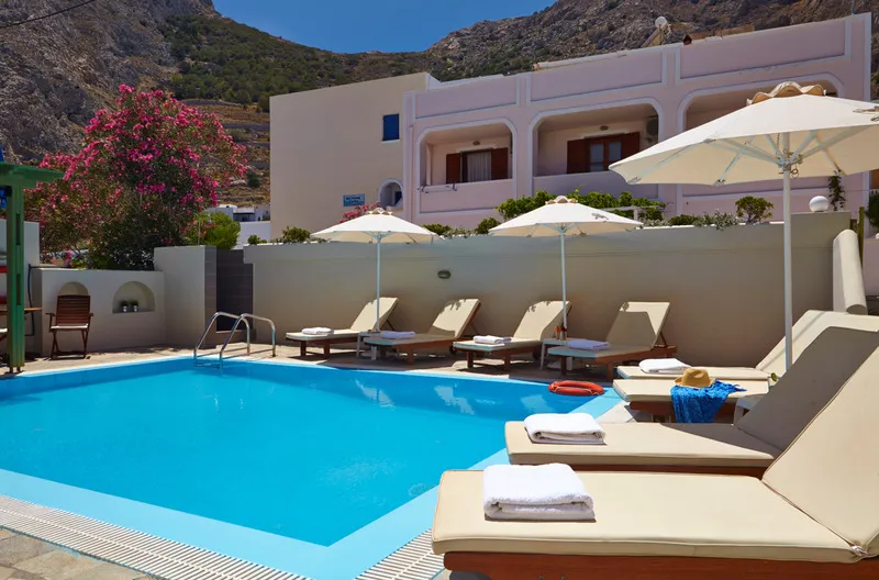 Pool, Studios Marios, Santorini