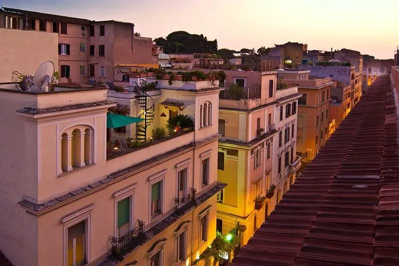 General view, Celio, Rome