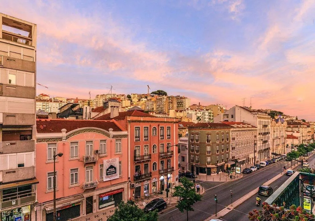General view, Hostel 15, Lisbon