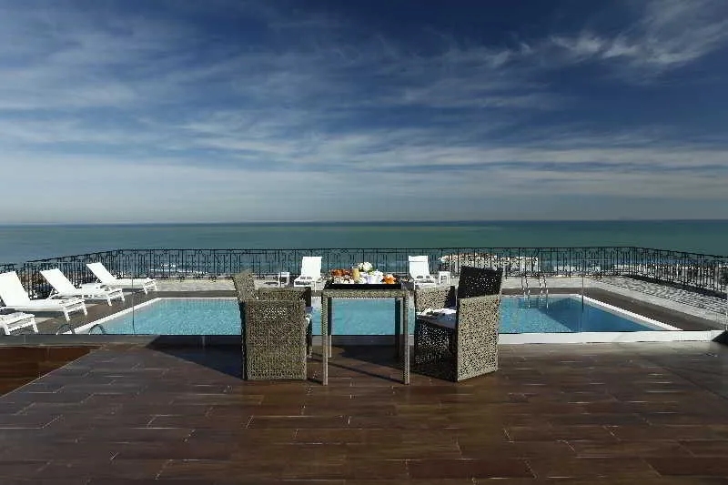 Terrace, Dar El Marsa Hotel & SPA, Tunisia