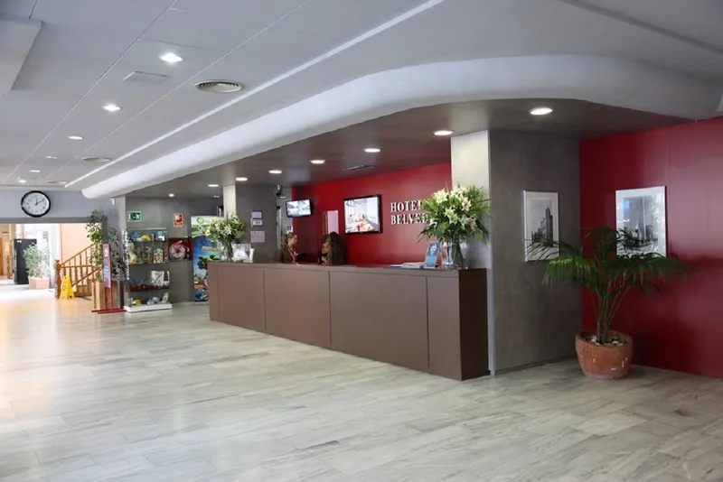 Lobby, Ohtels Belvedere, Costa Dorada