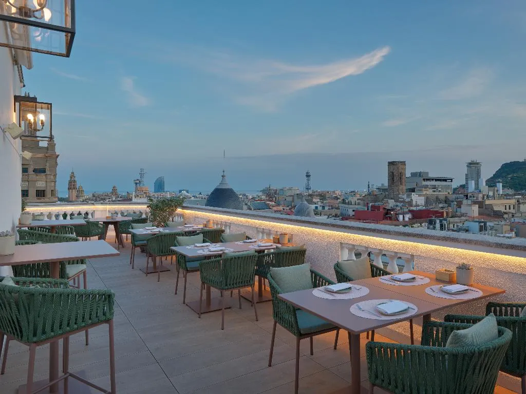 Terrace, H10 Montcada Boutique Hotel, Barcelona