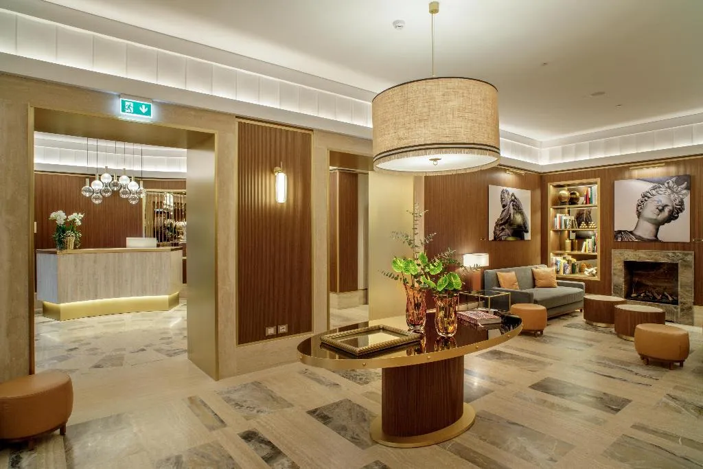 Lobby, Hotel Imperiale, Rome