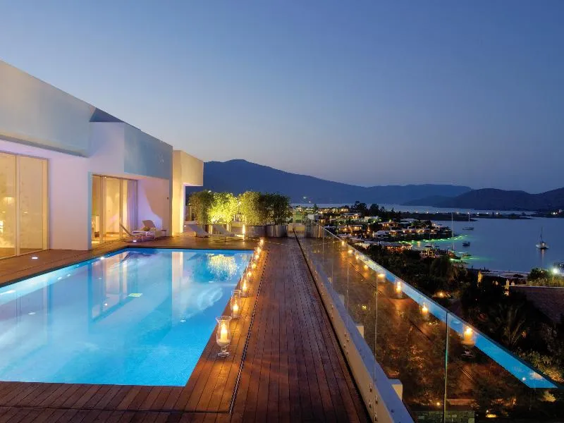 Terrace, Elounda Beach Hotel & Villas, Crete