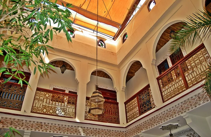 Lobby, Riad Amiris, Marrakech