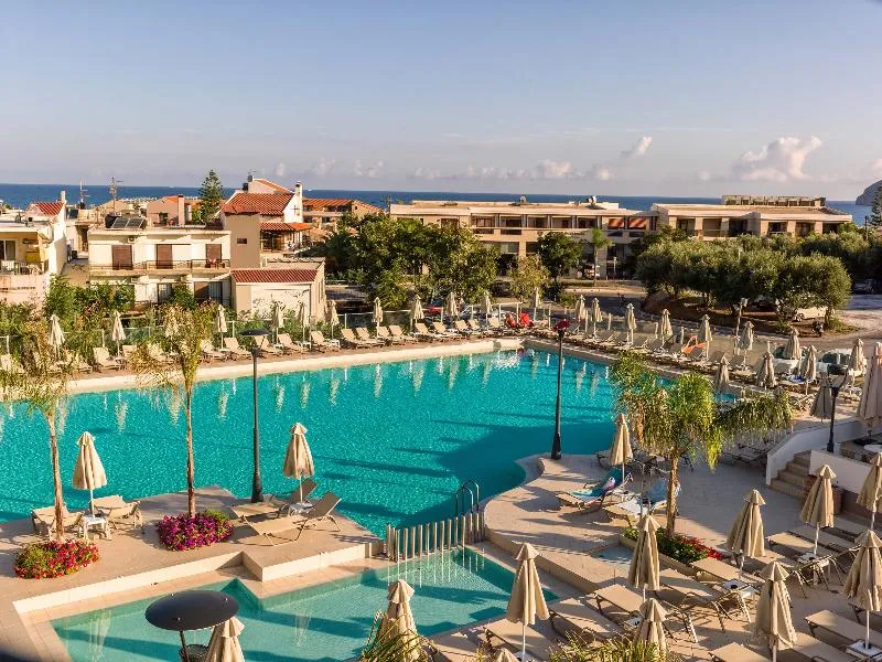Pool, Porto Platanias Village Resort, Crete