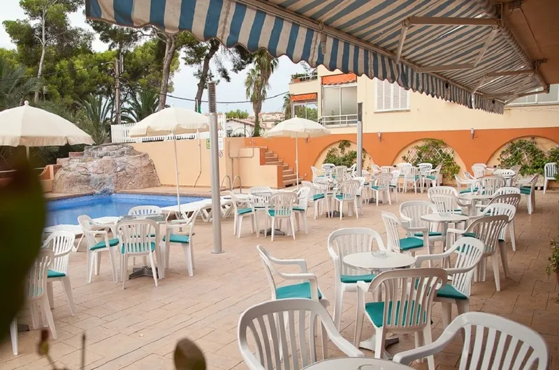 Terrace, Vibra Palma Cactus Hotel, Majorca