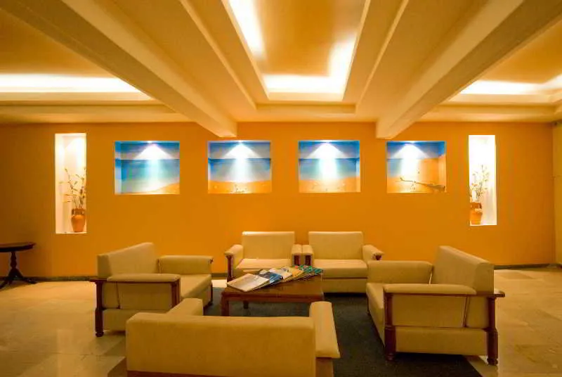 Lobby, Potamaki Beach Hotel, Corfu