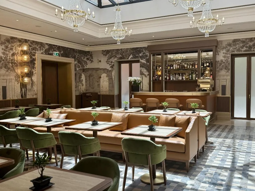 Restaurant, Hotel Imperiale, Rome