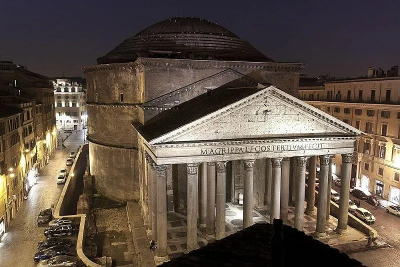 General view, Albergo Abruzzi, Rome
