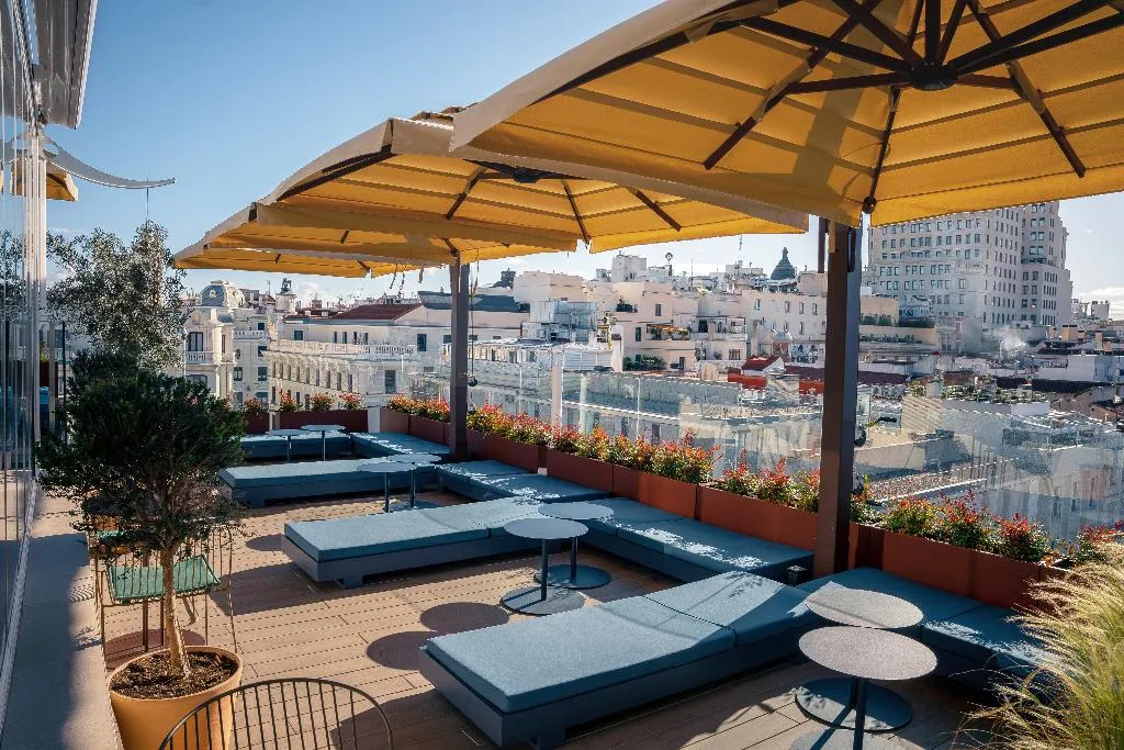Terrace, Room Mate Oscar, Madrid, Madrid
