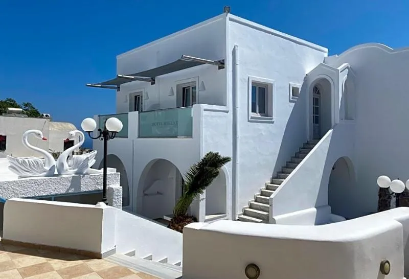 Lobby, Hellas Hotel, Santorini