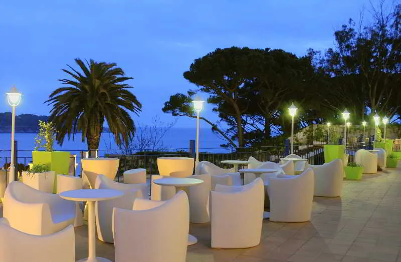 Terrace, Ilunion Caleta Park, Costa Brava