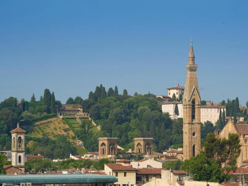 Terrace, Forte16 Apartments View & Spa, Florence