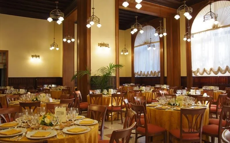 Restaurant, Grand Hotel Piazza Borsa, Palermo