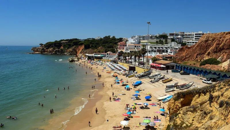 Beach, Olhos Do Mar, Algarve
