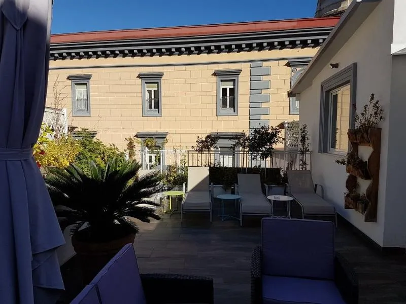 Terrace, Hotel San Michele, Naples