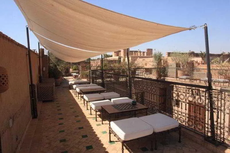 Terrace, Riad Aladdin, Marrakech