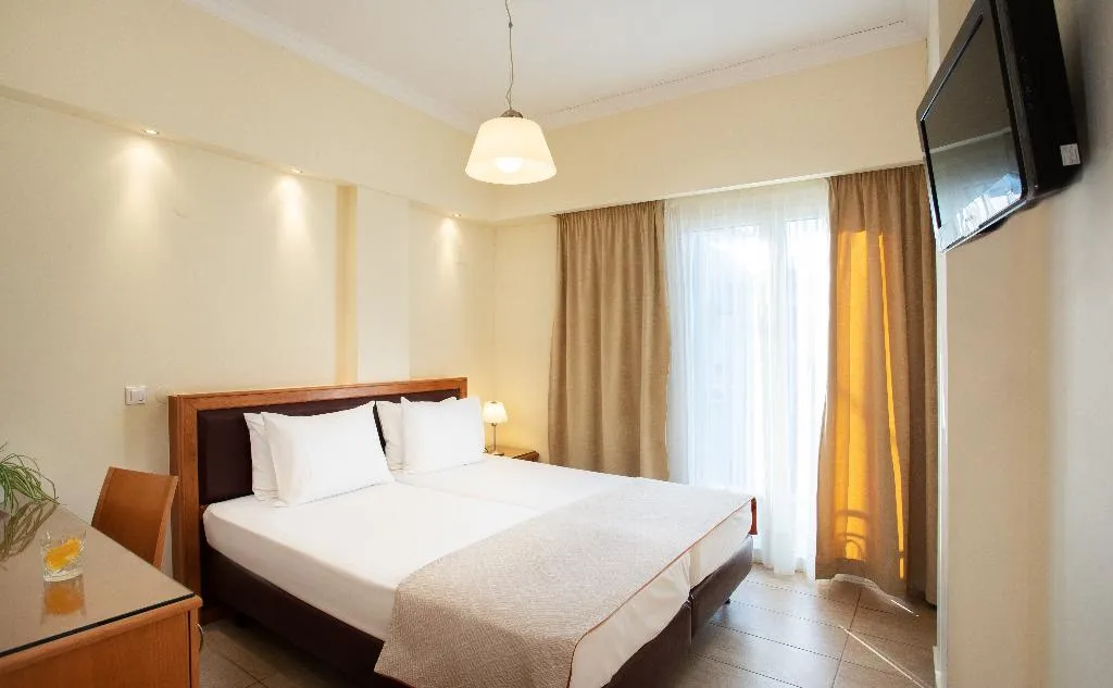 Double or Twin PARTIAL SEA VIEW Room, Pantheon City Hotel, Athens