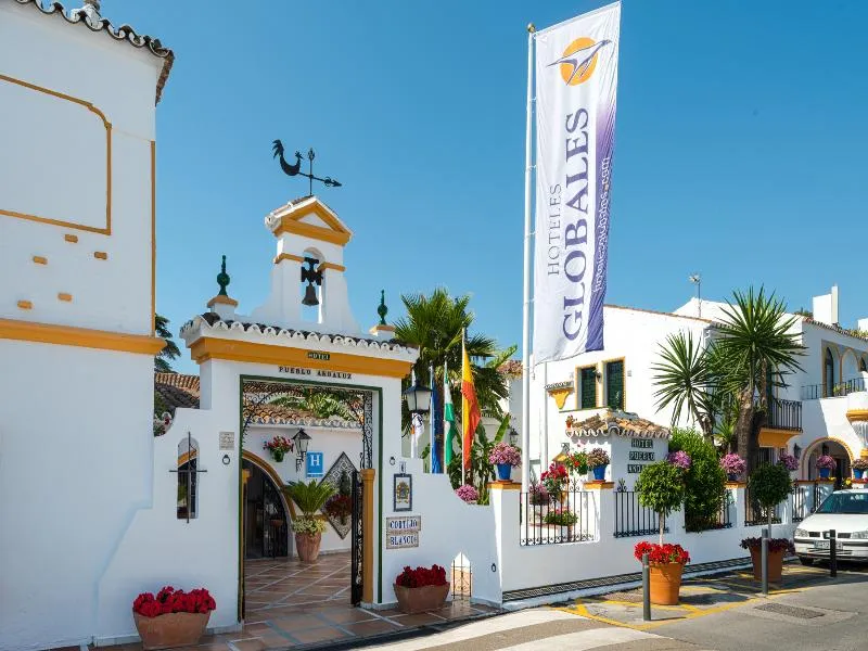 General view, Globales Pueblo Andaluz, Costa Del Sol