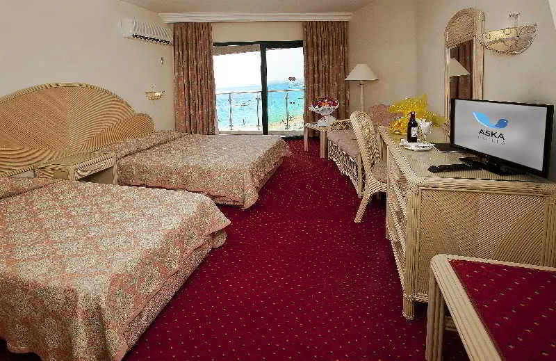 DOUBLE SINGLE USE SEA VIEW Room, Aska Just In Beach, Antalya