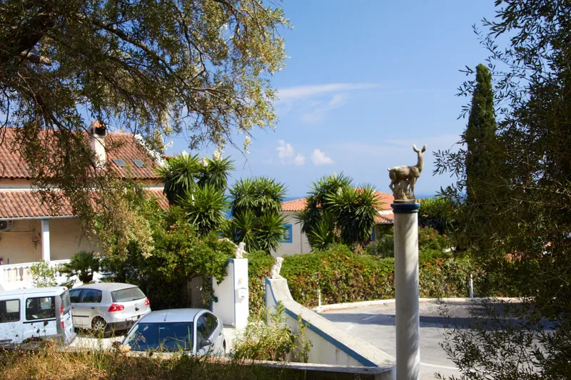Terrace, Andromaches Holiday apartments, Corfu