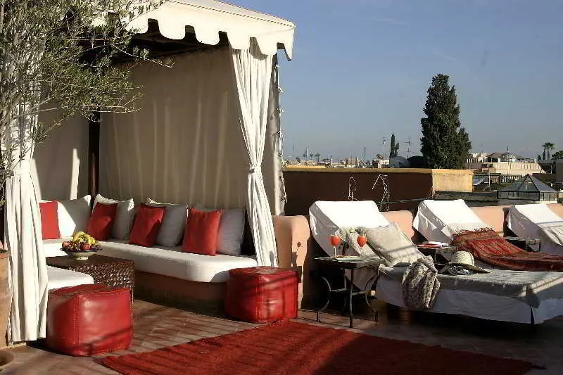 Terrace, Riad Chergui, Marrakech