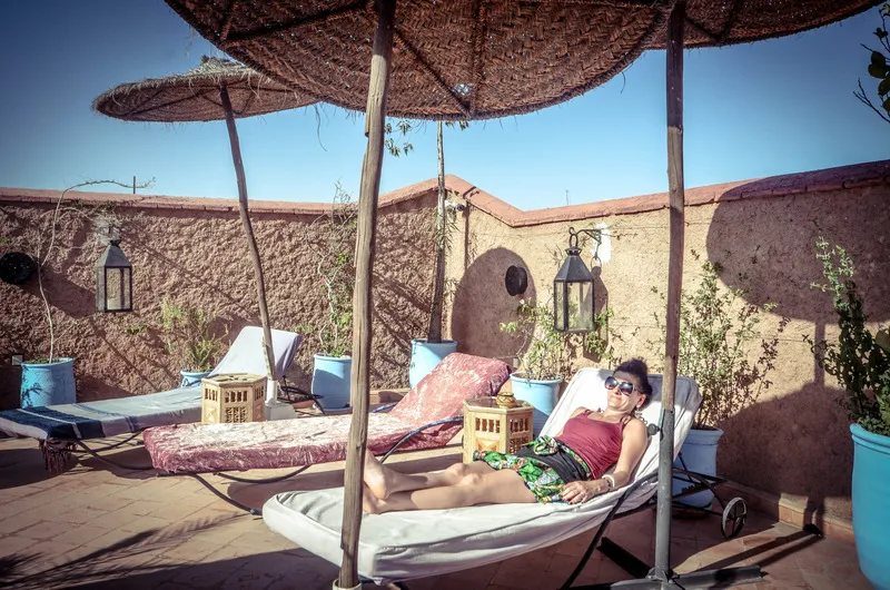 General view, Riad Azalia, Marrakech