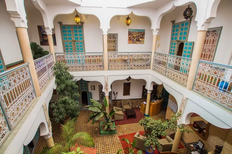 Lobby, Riad Zinoun, Marrakech