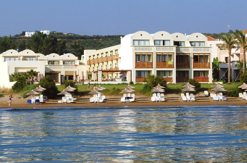 Beach, Santa Marina Plaza, Crete