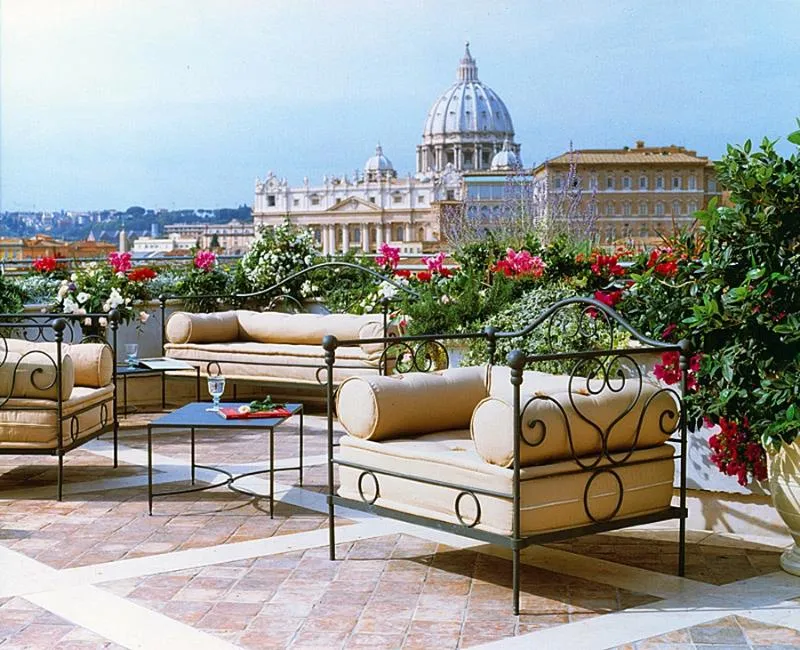 Terrace, Atlante Garden, Rome