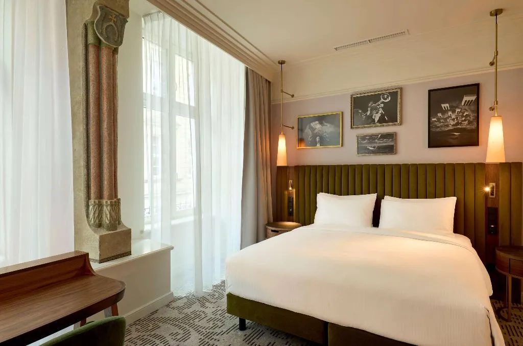 Room, Hotel Saski Krakow, Curio collection by Hilton, Krakow