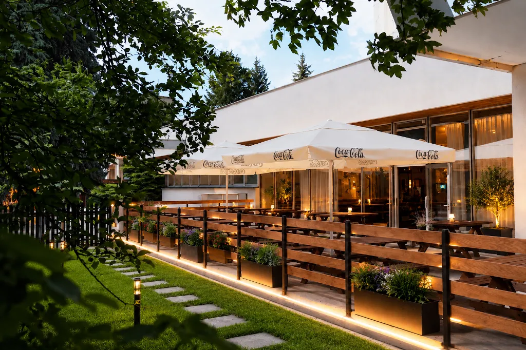 Terrace, Hotel Uno Prague, Prague