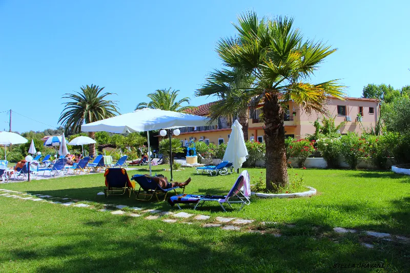 Terrace, Egrypos Pension, Corfu