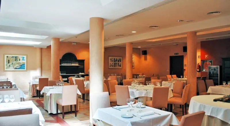 Restaurant, Hotel Vila de Tossa, Costa Brava