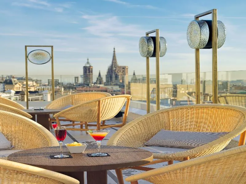 Terrace, H10 Cubik, Barcelona