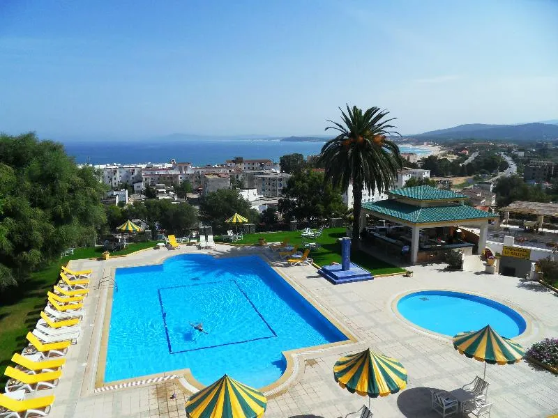 Terrace, Les Mimosas, Tunisia