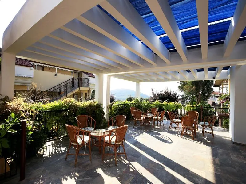 Terrace, Yel Holiday Resort, Dalaman