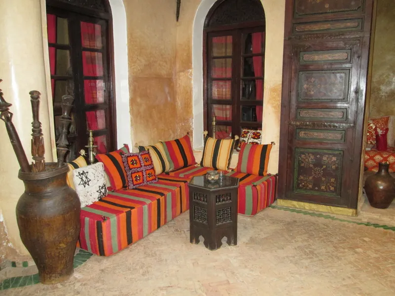 General view, Riad Dama, Marrakech
