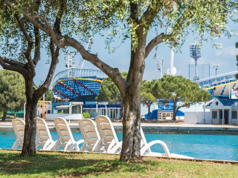 Beach, Apartments Stella Plava Laguna, Istria