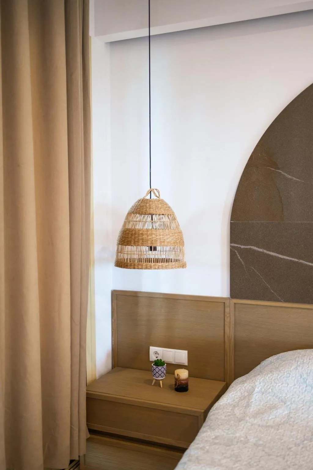SUITE KING SIZE BED Room, Sanimar By Mono Alex, Thessaloniki