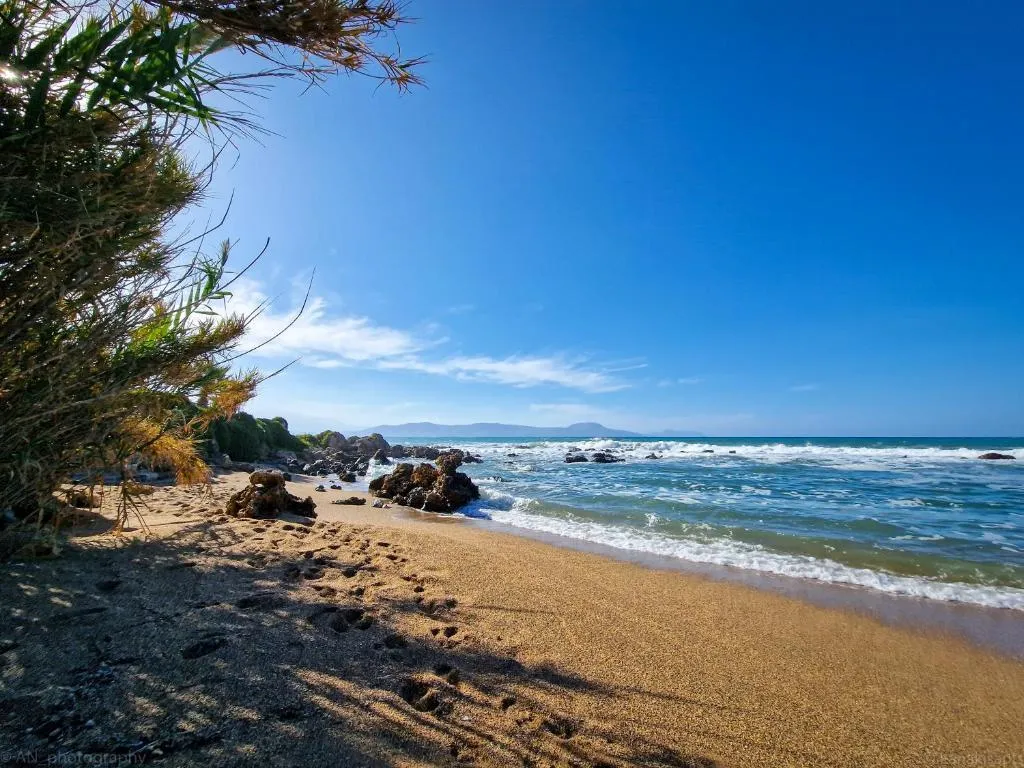 Beach, Kanakis Apartments, Crete