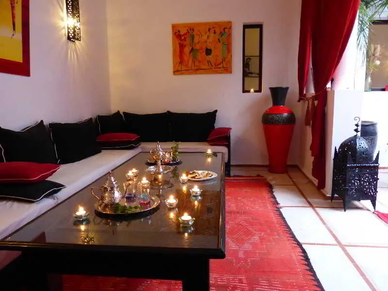 Bar, Riad Hcekarram, Marrakech