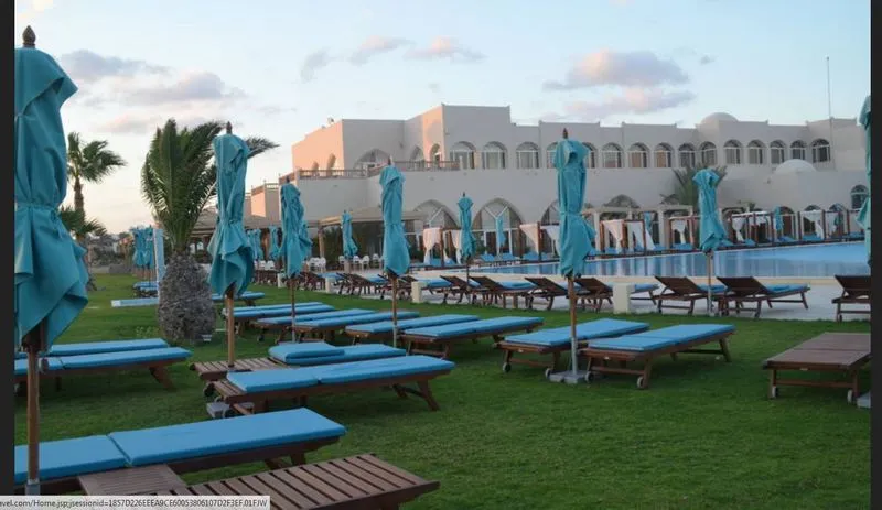 Terrace, TUI BLUE Palm Beach Palace, Tunisia