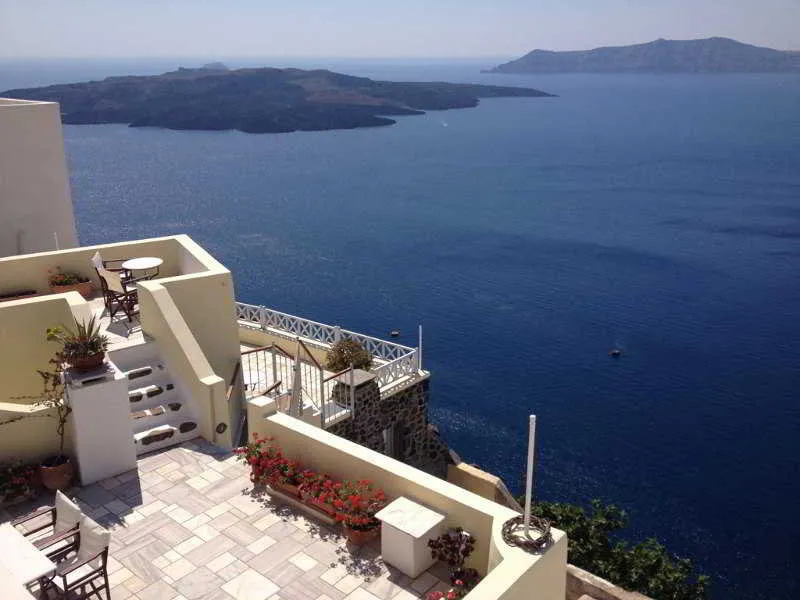 General view, Cori Rigas Suites, Santorini