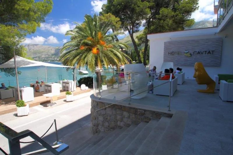 Terrace, Hotel Cavtat, Dubrovnik